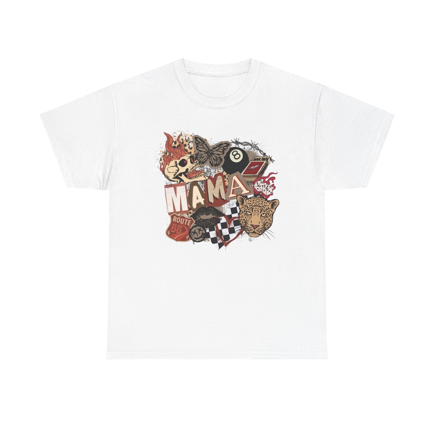 Mama Graphic Tee, Unisex Cotton T-Shirt, Casual Bear Hug Shirt, Perfect for Mother’s Day, Birthday Gift for Mom, Animal Lover Clothes