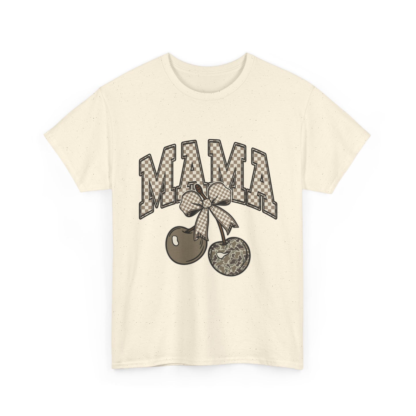 Mama Cherry Graphic Tee, Mother's Day Gift, Cute Family Shirt, Casual T-Shirt, Trendy Unisex Top, Everyday Wear, Mom Clothing