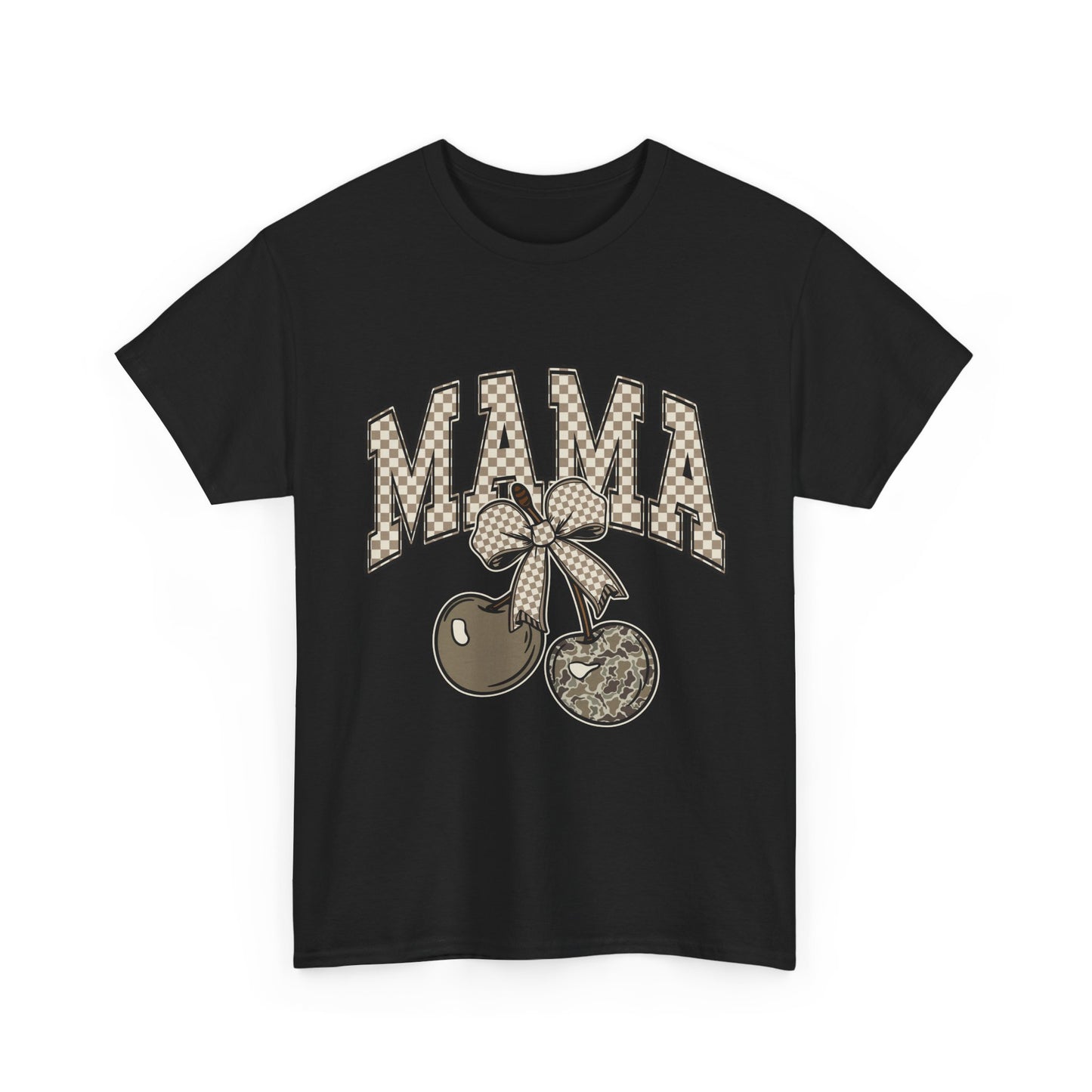 Mama Cherry Graphic Tee, Mother's Day Gift, Cute Family Shirt, Casual T-Shirt, Trendy Unisex Top, Everyday Wear, Mom Clothing