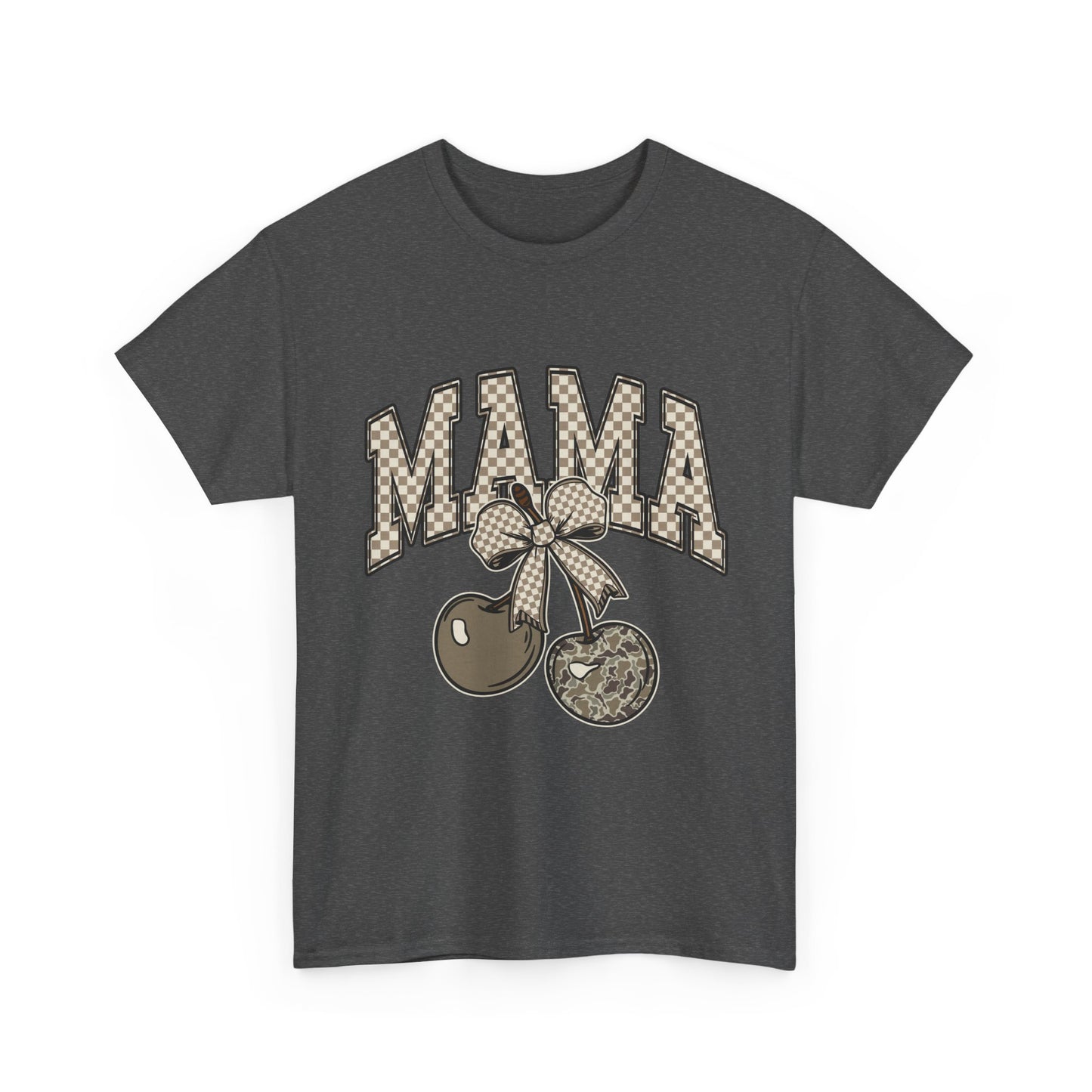 Mama Cherry Graphic Tee, Mother's Day Gift, Cute Family Shirt, Casual T-Shirt, Trendy Unisex Top, Everyday Wear, Mom Clothing