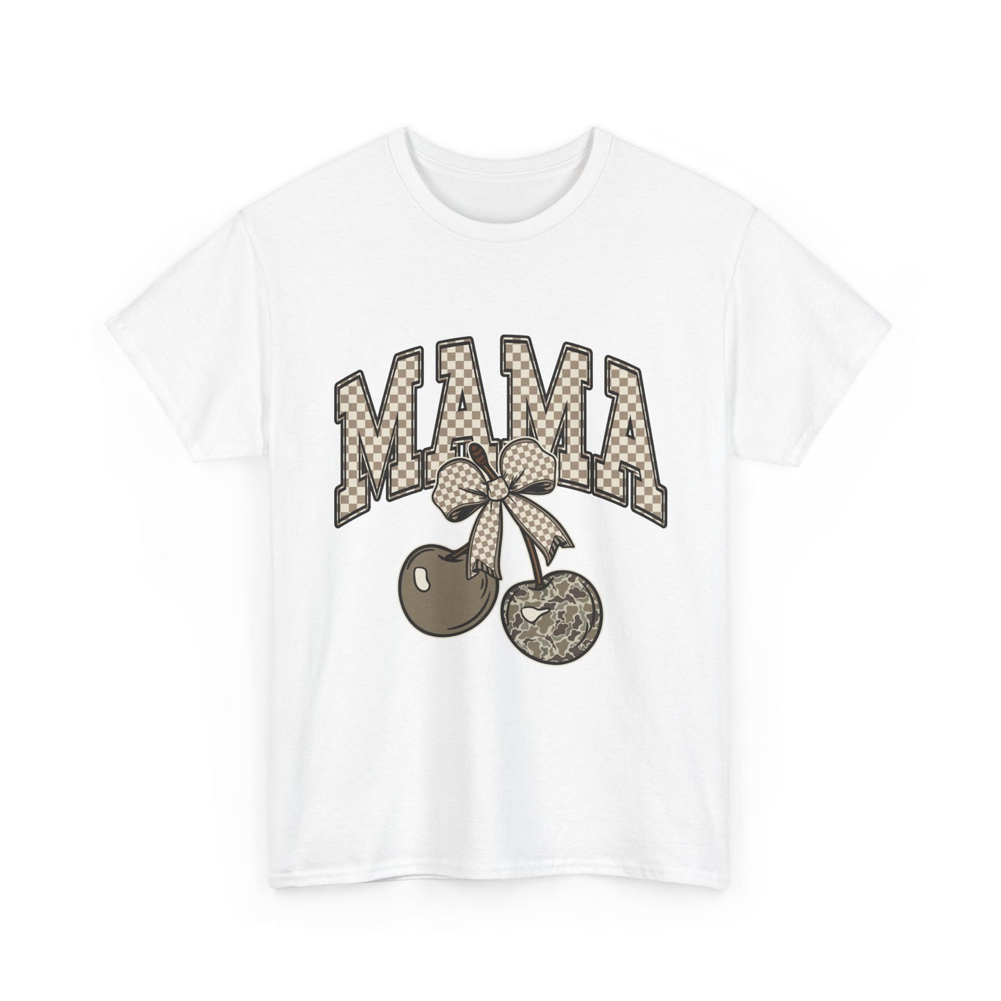 Mama Cherry Graphic Tee, Mother's Day Gift, Cute Family Shirt, Casual T-Shirt, Trendy Unisex Top, Everyday Wear, Mom Clothing