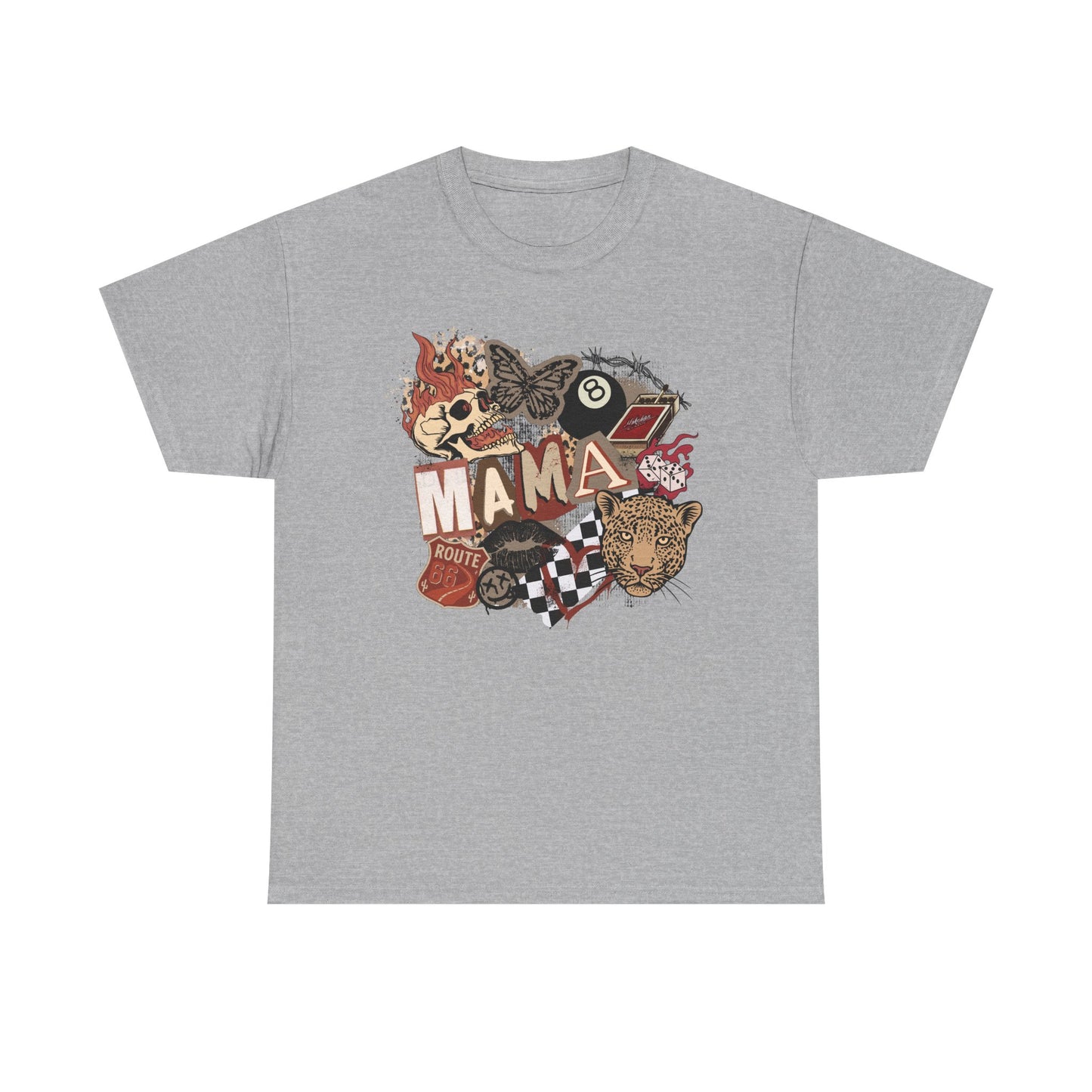 Mama Graphic Tee, Unisex Cotton T-Shirt, Casual Bear Hug Shirt, Perfect for Mother’s Day, Birthday Gift for Mom, Animal Lover Clothes