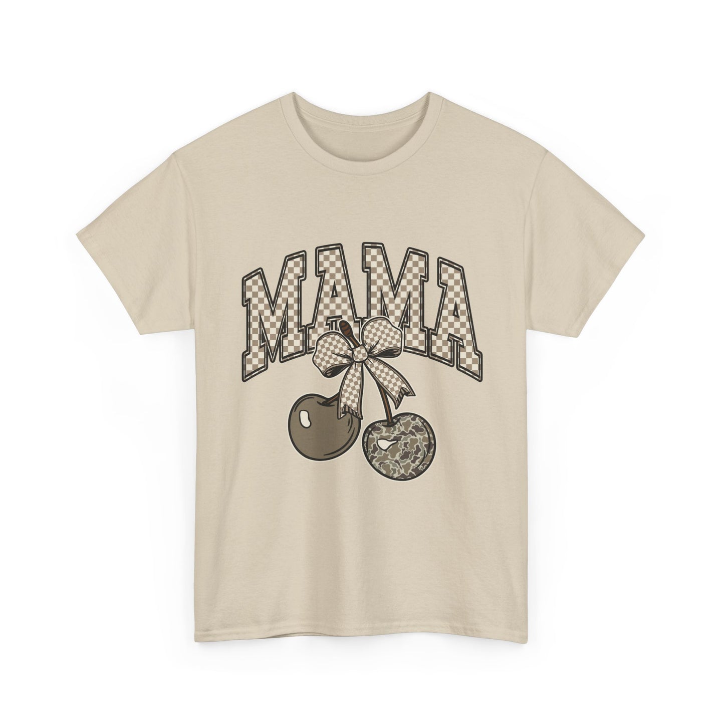 Mama Cherry Graphic Tee, Mother's Day Gift, Cute Family Shirt, Casual T-Shirt, Trendy Unisex Top, Everyday Wear, Mom Clothing