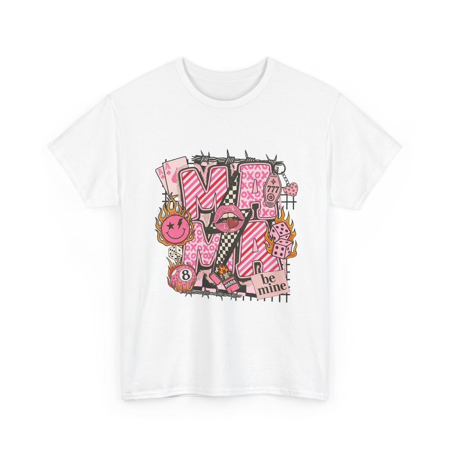 Valentine 'Be Mine' Candy Heart Graphic Tee