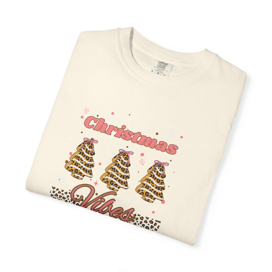 Christmas Vibes Unisex T-shirt, Holiday T-shirt, Festive Apparel, Gift for Him/Her, Casual Christmas Wear