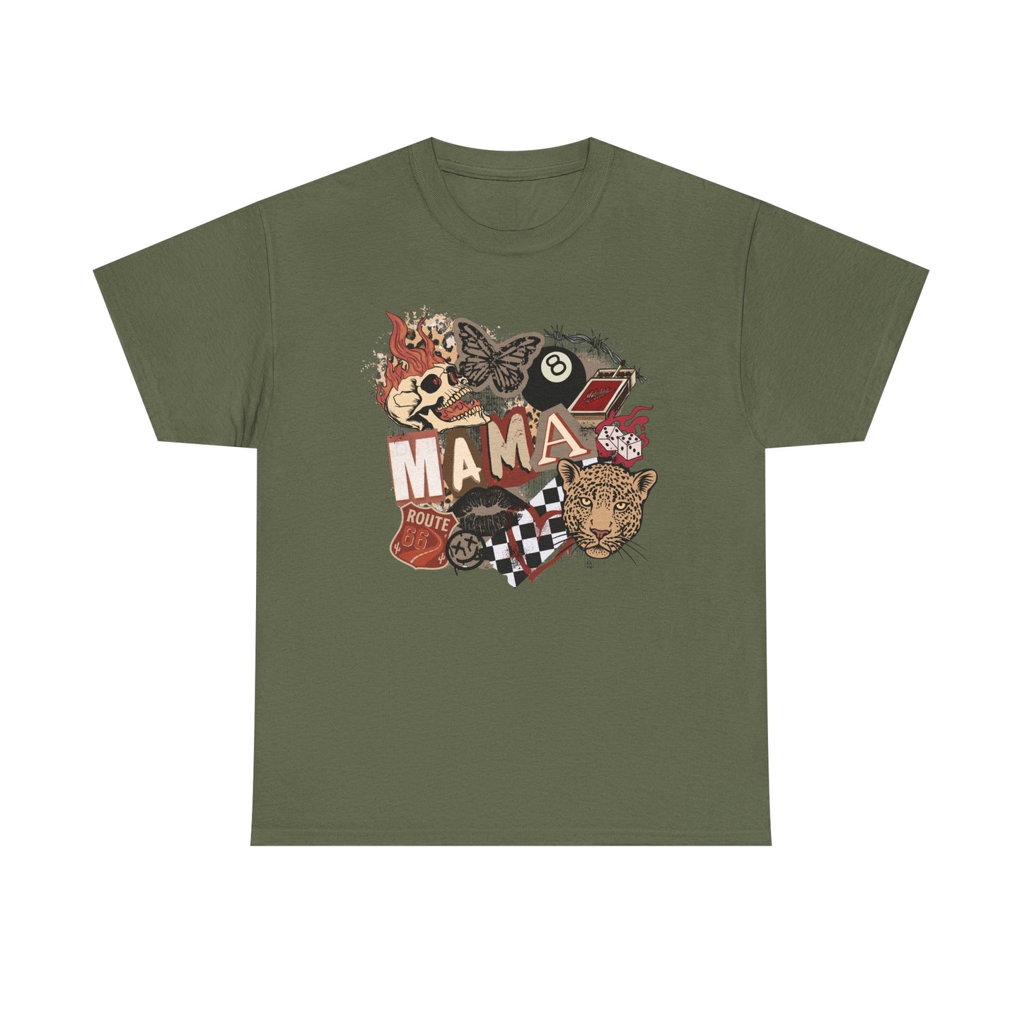 Mama Graphic Tee, Unisex Cotton T-Shirt, Casual Bear Hug Shirt, Perfect for Mother’s Day, Birthday Gift for Mom, Animal Lover Clothes
