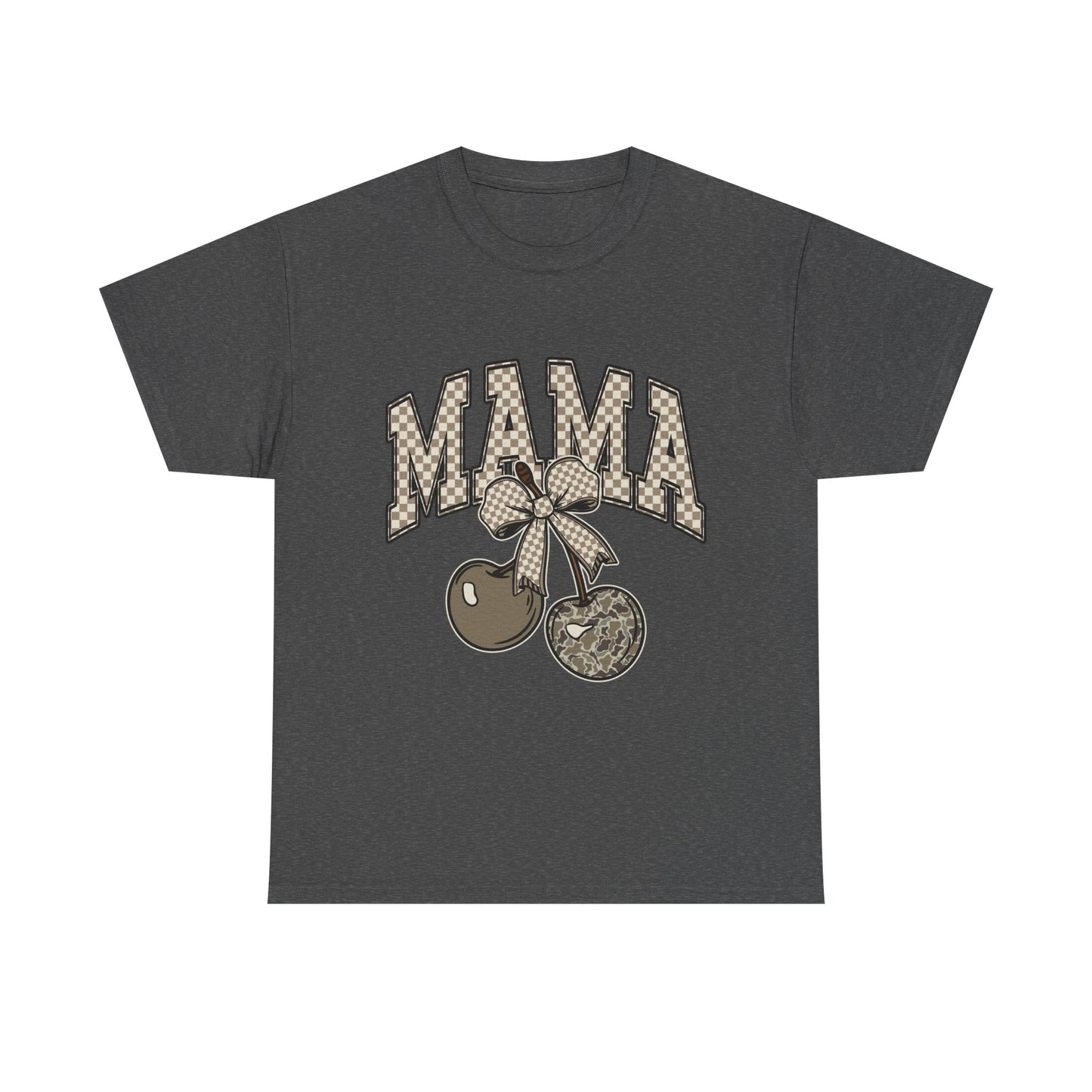 Mama Cherry Graphic Tee, Mother's Day Gift, Cute Family Shirt, Casual T-Shirt, Trendy Unisex Top, Everyday Wear, Mom Clothing