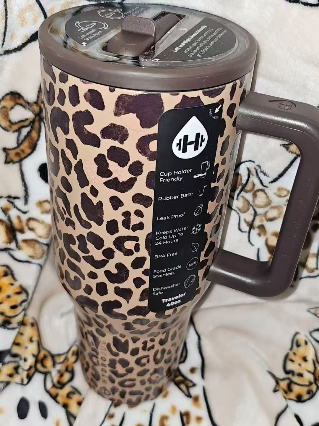Leopard Print Cups
