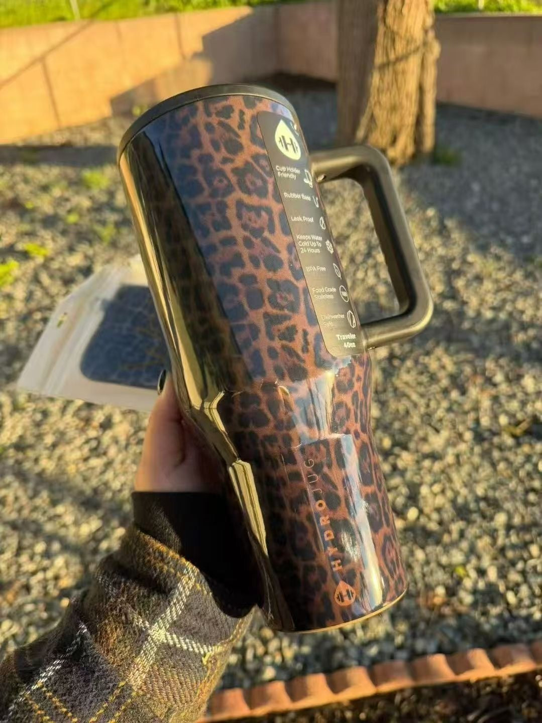 Leopard Print Cups