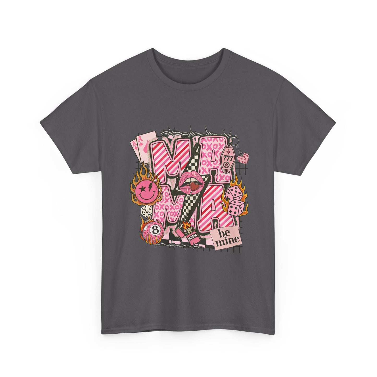 Valentine 'Be Mine' Candy Heart Graphic Tee