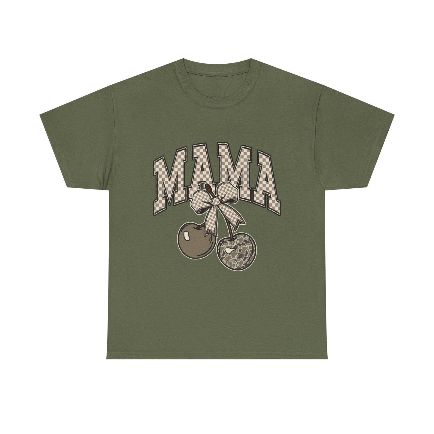 Mama Cherry Graphic Tee, Mother's Day Gift, Cute Family Shirt, Casual T-Shirt, Trendy Unisex Top, Everyday Wear, Mom Clothing