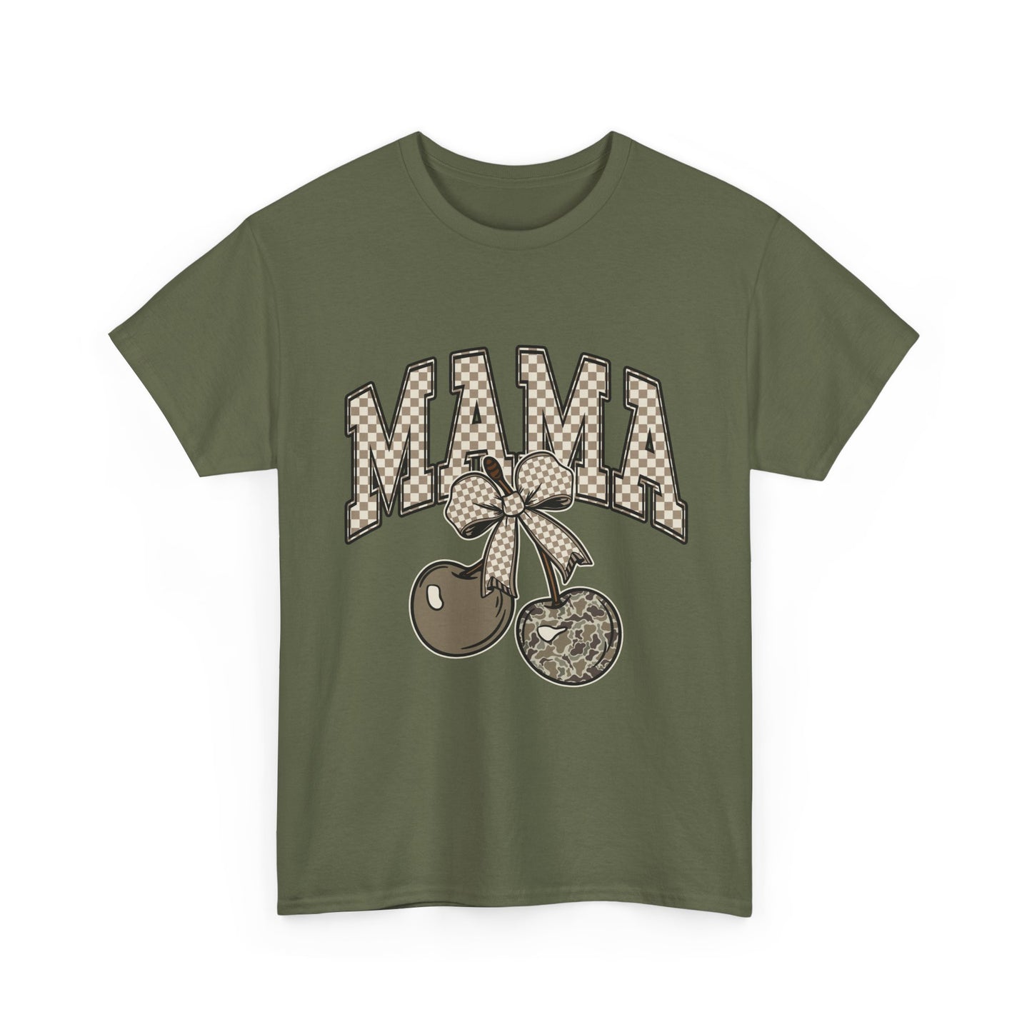 Mama Cherry Graphic Tee, Mother's Day Gift, Cute Family Shirt, Casual T-Shirt, Trendy Unisex Top, Everyday Wear, Mom Clothing