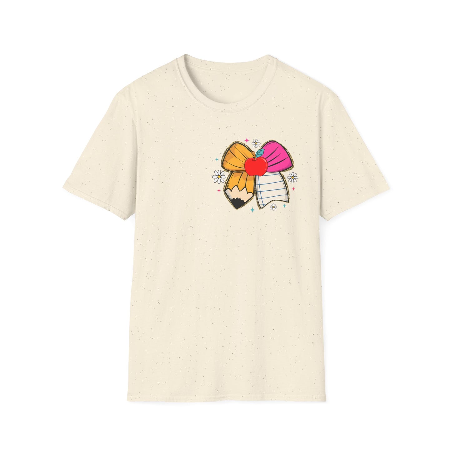 Teacher Gift T-Shirt — "It Takes a Big Heart to Teach Little Minds" Cute Pencil & Heart Design