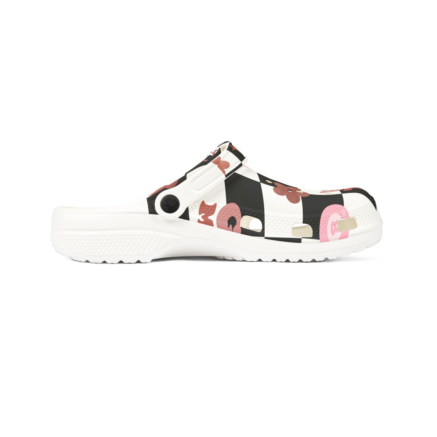 Girl Mama Checkerboard Slip-On Shoes
