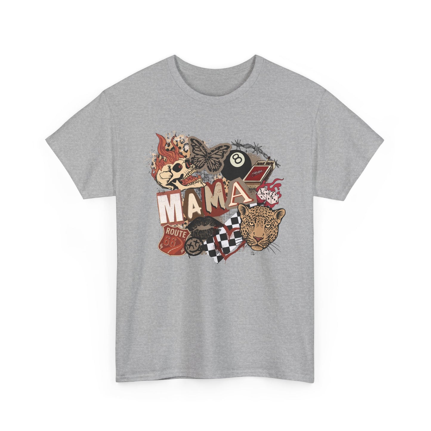 Mama Graphic Tee, Unisex Cotton T-Shirt, Casual Bear Hug Shirt, Perfect for Mother’s Day, Birthday Gift for Mom, Animal Lover Clothes