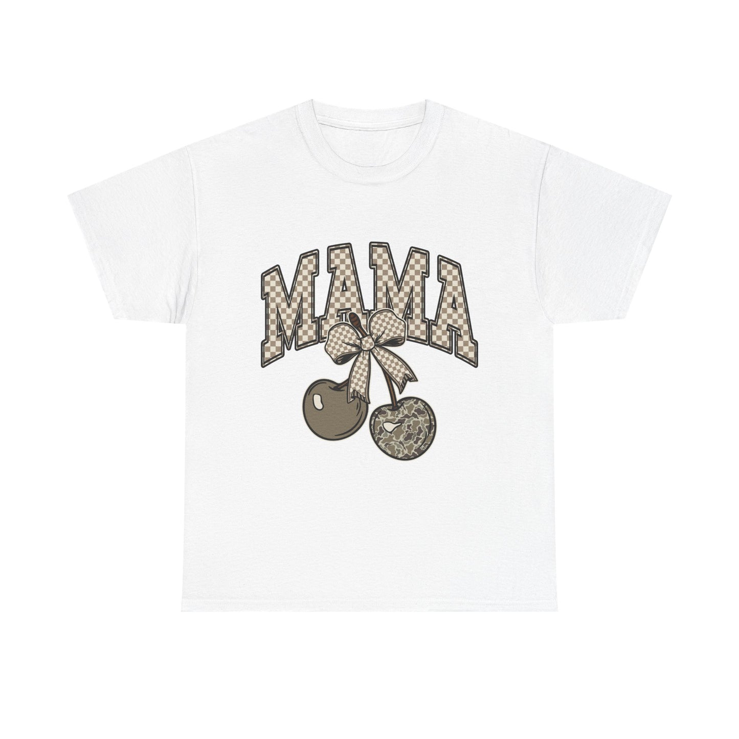 Mama Cherry Graphic Tee, Mother's Day Gift, Cute Family Shirt, Casual T-Shirt, Trendy Unisex Top, Everyday Wear, Mom Clothing