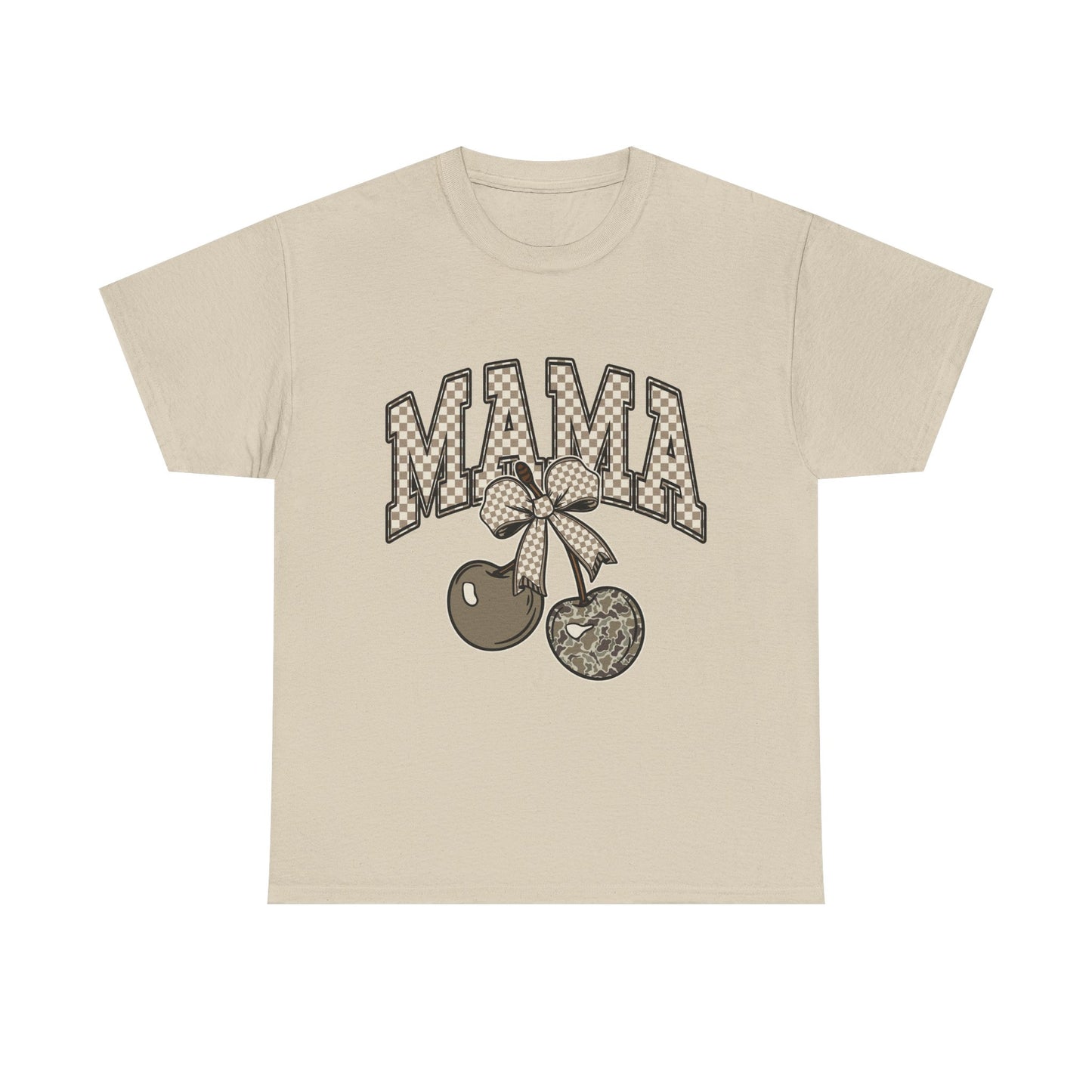 Mama Cherry Graphic Tee, Mother's Day Gift, Cute Family Shirt, Casual T-Shirt, Trendy Unisex Top, Everyday Wear, Mom Clothing