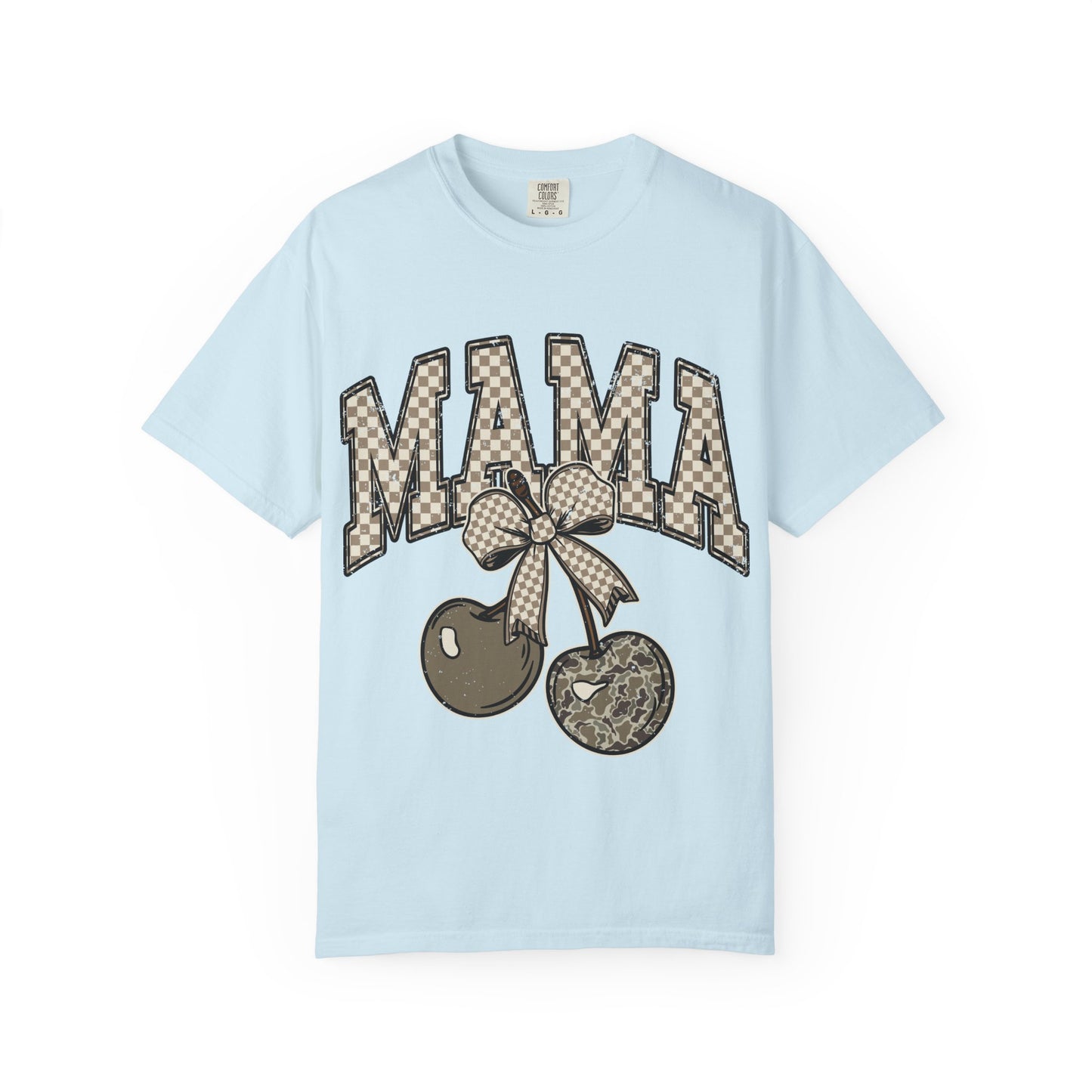 Mama Cherry Graphic T-shirt, Cute Mom Shirt, Gift for Mothers Day, Casual Tee, Trendy Unisex Top